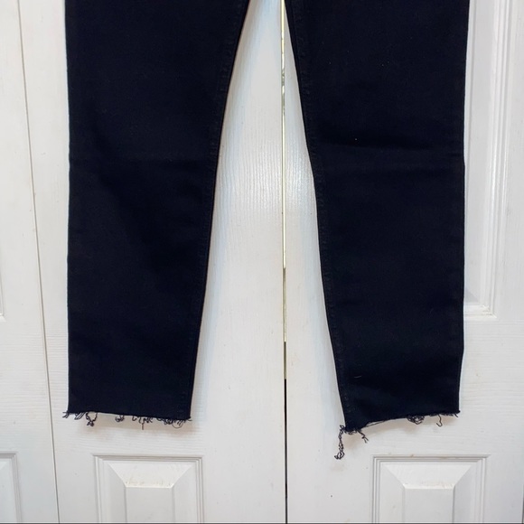 RE/DONE 90s High Rise Ankle Crop Black Jeans NWT - Picture 7 of 15